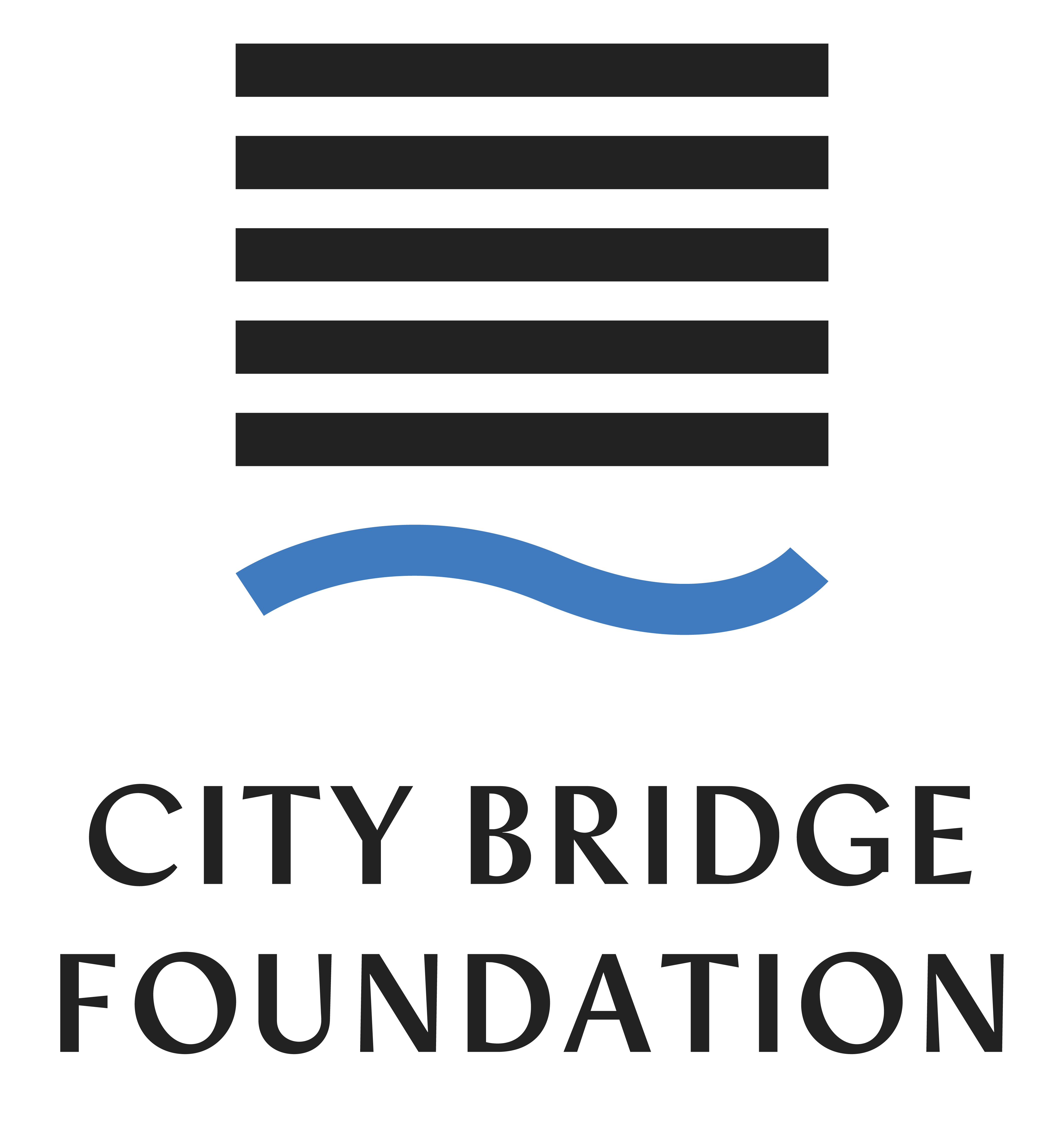Citybridgefoundation Logo Vertical Blackcolour Square